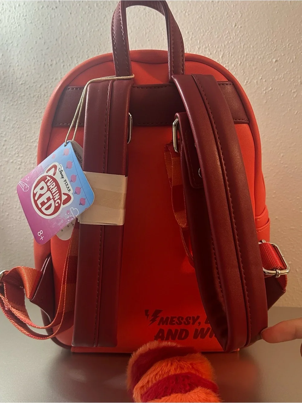 Loungefly Disney Pixar Turning Red Panda Mini Backpack